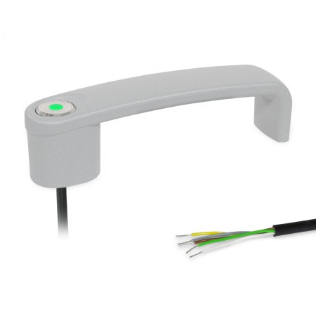 GN422_Cabinet U-Handles_with_Electrical_Switching_Function_with_Indicator_Light_with_One_Function_Element_LK_K2_SR