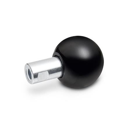GN319.2-Revolving_Ball_Knob__Steel_Shaft_with_Plastic_Knob__Female_Thread.png