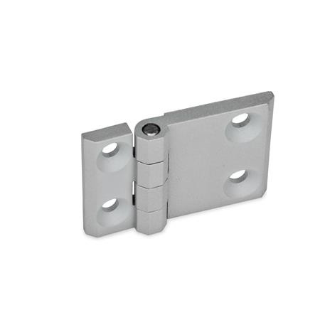 GN237-Hinges-horizontally-elongated-zinc-die-casting-ZD-Zinc-die-casting-A-2x2-bores-for-countersunk-screws-SR-silver-RAL-9006-textured-finish.jpg