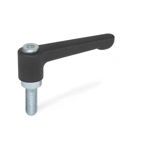 GN302.2-Flat-Adjustable-Hand-Levers-Zinc-Die-Casting-Threaded-Stud-Steel-Zinc-Plated-SW-Black-RAL-9005-textured-finish.jpg