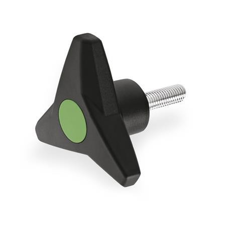 GN533-Three-Lobed-Knobs-with-Threaded-Stud-Threaded-Stud-Steel-DGN-Green-RAL-6017-matte-finish.jpg