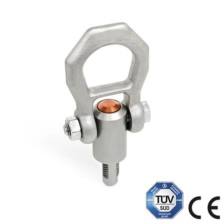 GN1133-Threaded-Lifting-Pins-Self-Locking-Stainless-Steel